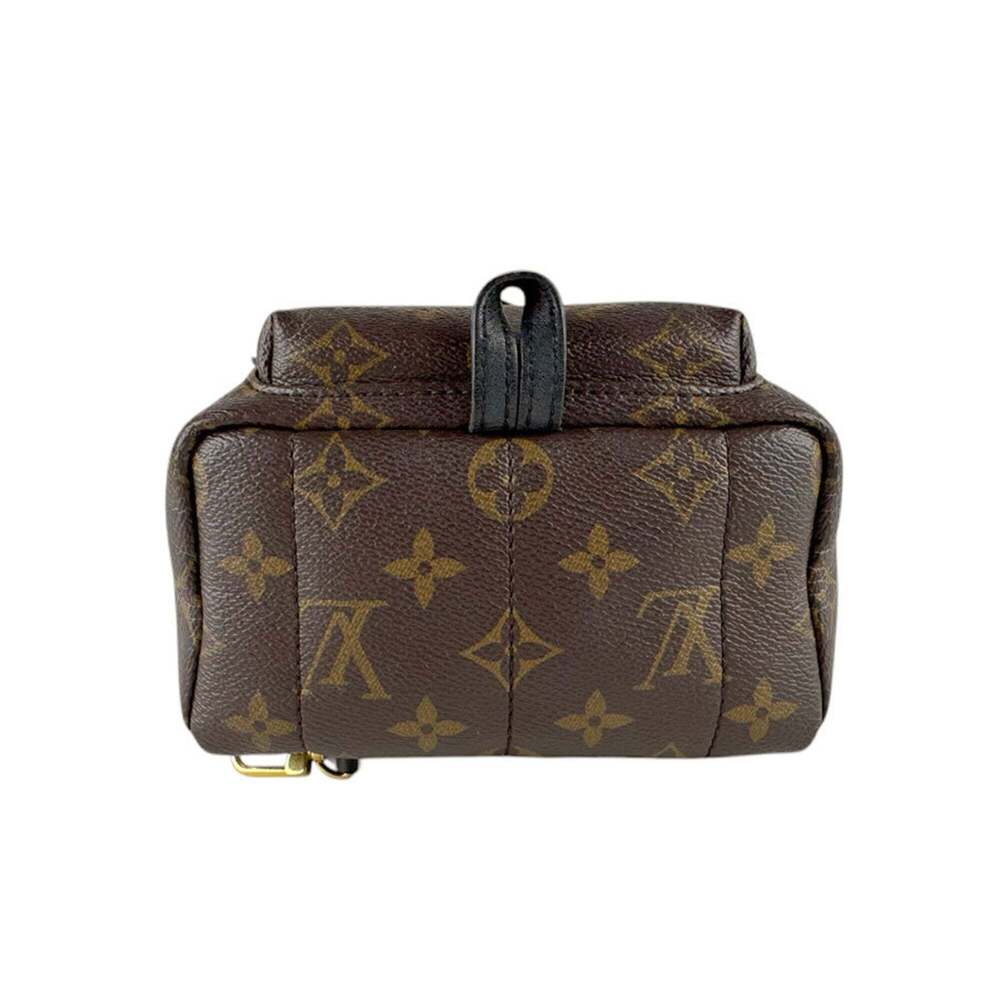 LOUIS VUITTON Brown Monogram Canvas Backpack - Picture 4 of 13